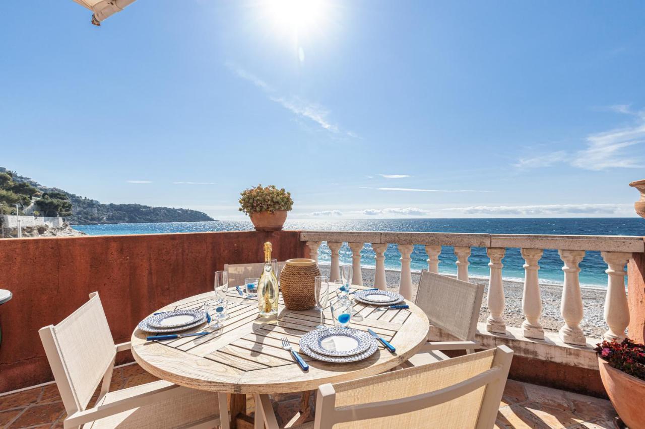 Le Golfe Bleu - Havre De Paix En Bord De Plage Roquebrune-Cap-Martin Exteriör bild