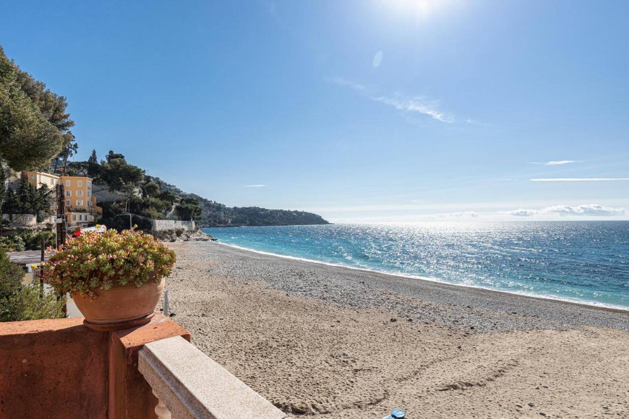 Le Golfe Bleu - Havre De Paix En Bord De Plage Roquebrune-Cap-Martin Exteriör bild